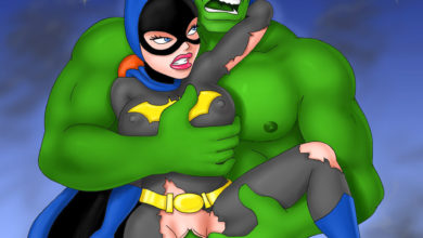 Batgirl Banged Hard by Hulk