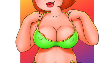 Meg Griffin flaunts her bikini bod