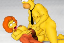 Homer Simpson fucking Maude Flanders